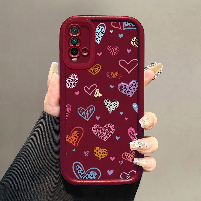 Casing Hp untuk Xiaomi Redmi 9T 9 Power Case Cesing pelindung Kasing Silikon lunak baru Kesing Leopa