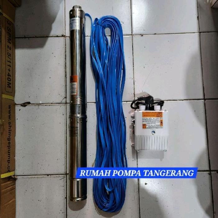 POMPA SATELIT MAXON ECO 0.5HP 3INCH PLUS KABEL 40 METER