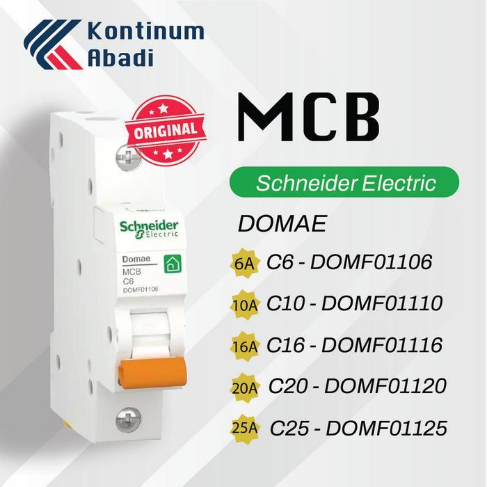 MCB Schneider Electric DOMAE 1P