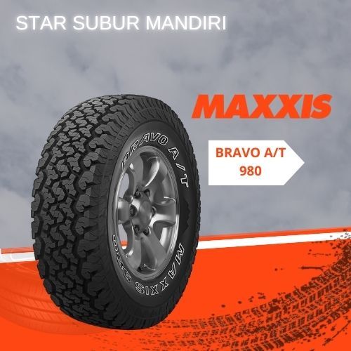 Maxxis Bravo AT-980 ukuan 30x9,5 R15 LT Ban Mobil AT 980 30 x 9,5 R15