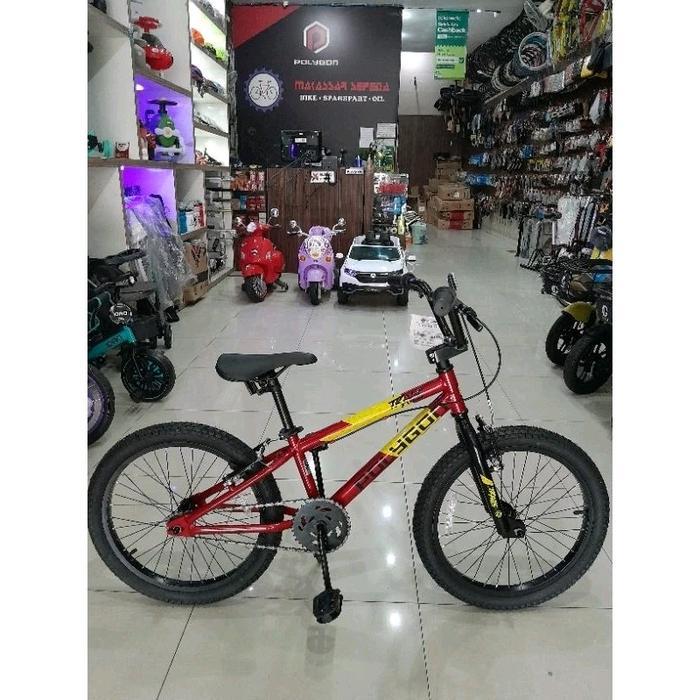 SEPEDA ANAK POLYGON BMX TRAVIS 20 INCI SINGLE SPEED
