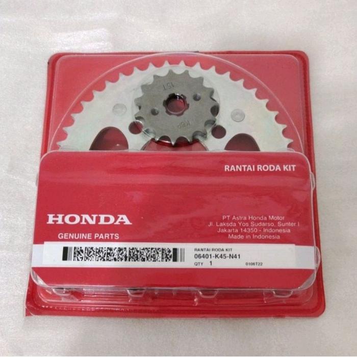Gear Set Cbr 150R Cb150R Cb150R Led K45 N41 Ori Honda Ahm Hgp
