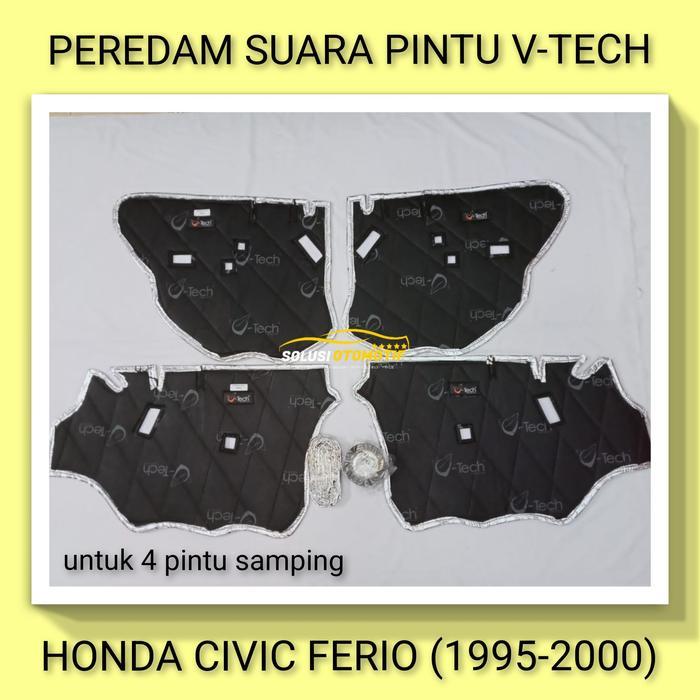 Ready HONDA CIVIC FERIO 1995-2000 Peredam Suara Pintu Aksesoris Mobil VTECH