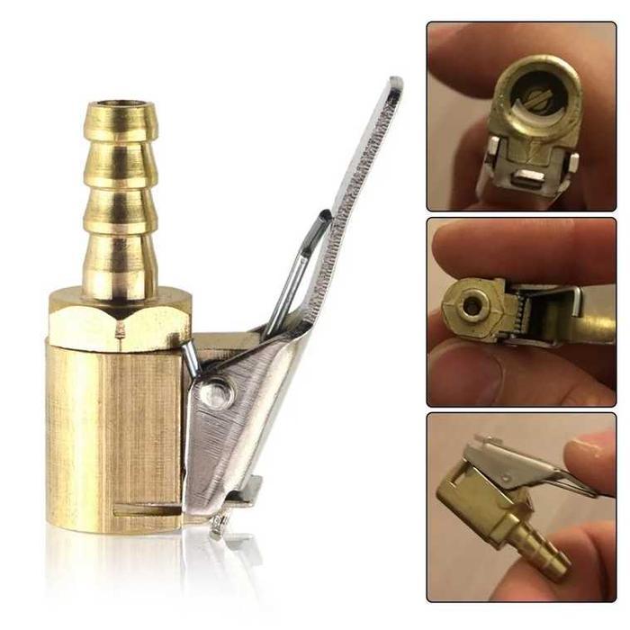 [] HOSE KONEKTOR SAMBUNGAN SELANG ADAPTER KEPALA POMPA ANGIN BAN