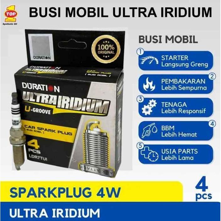 BUSI MOBIL ULTRA IRIDIUM DURATION HONDA JAZZ IDSI 2004