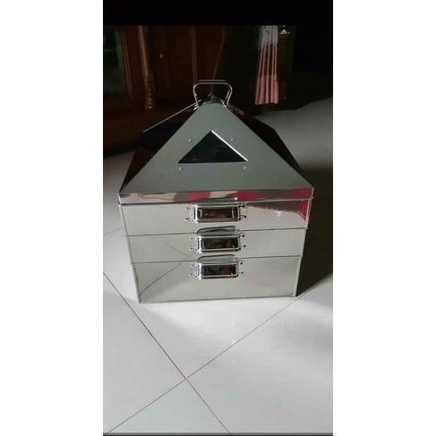 BestSeller Klakat Susun 40x40 / Kukusan / Dandang Kotak / Langseng / Risopan