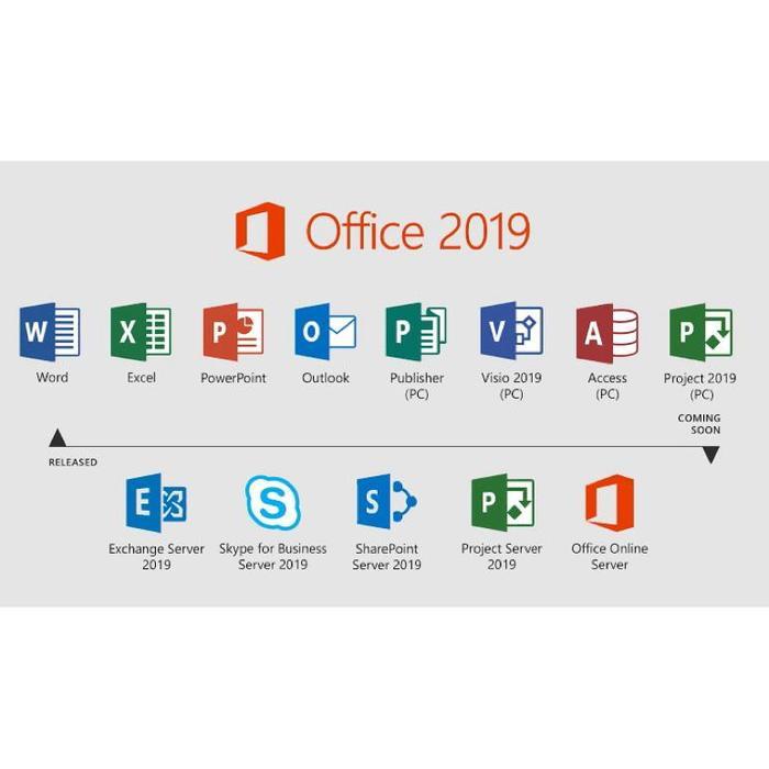 Office 2019 Professional Plus (KEY) Original Lifetime Bergaransi