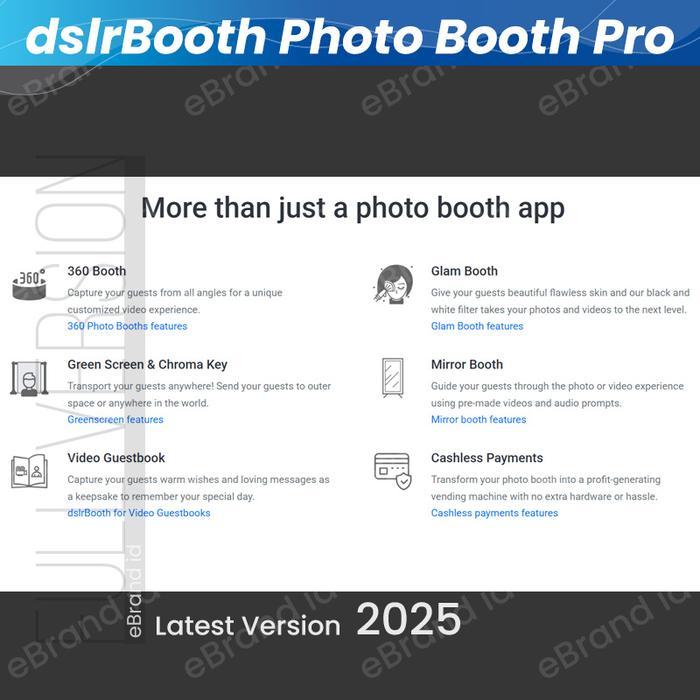 dslrBooth Professional PhotoBooth Software Permanent - Full Version: