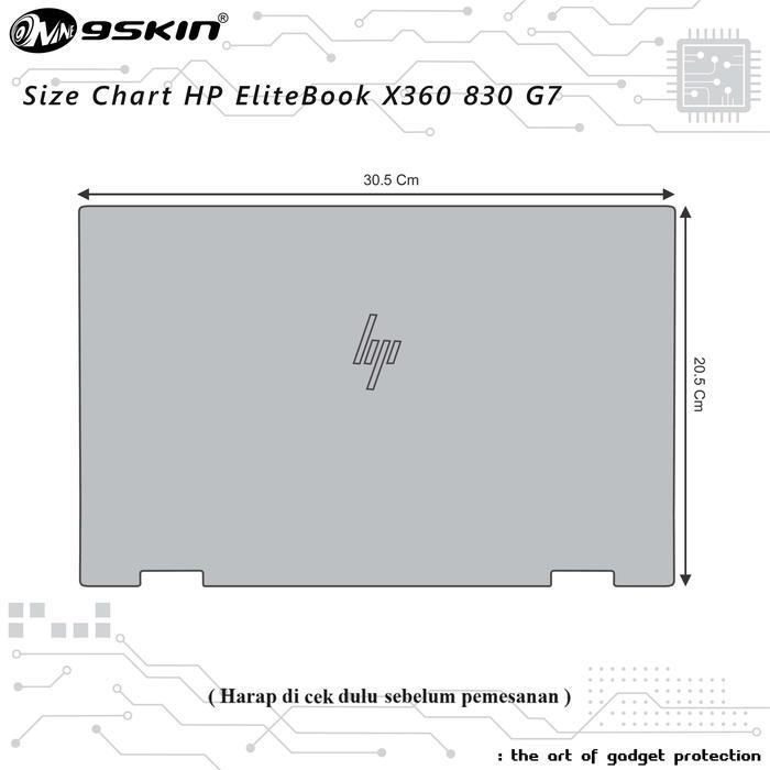 9Skin - Hp Elitebook X360 830 G7 Skin Protector - Matte Guard
