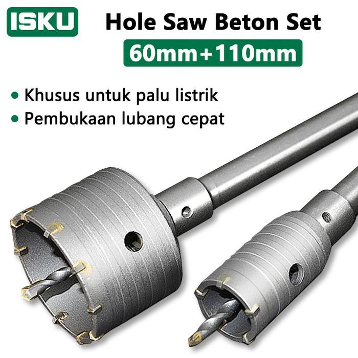 Isku Mata Bor Hole Saw Beton Lubang Tembok Beton/Hollow Core Saw Beton/Pelubang Beton Tembok Pipa