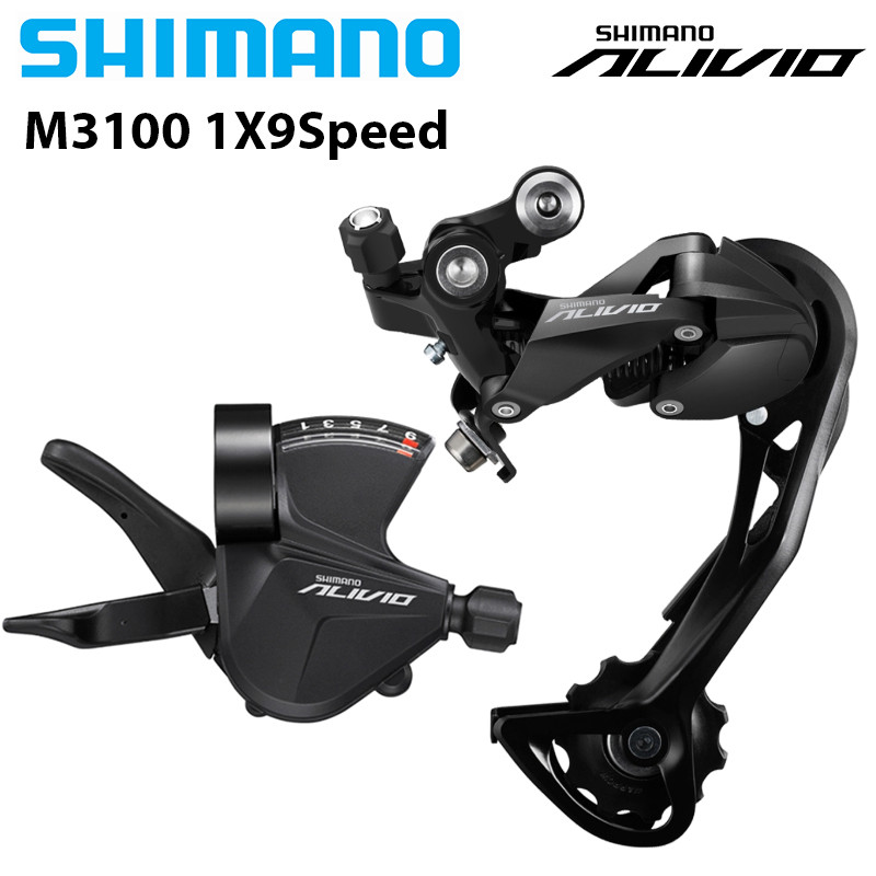 SPECIAL SHIMANO Alivio M3100 M4000 9Speed SL M3100 SHIFT LEVER RD M3100 SGS REAR DERAILLEUR 9 Speed 