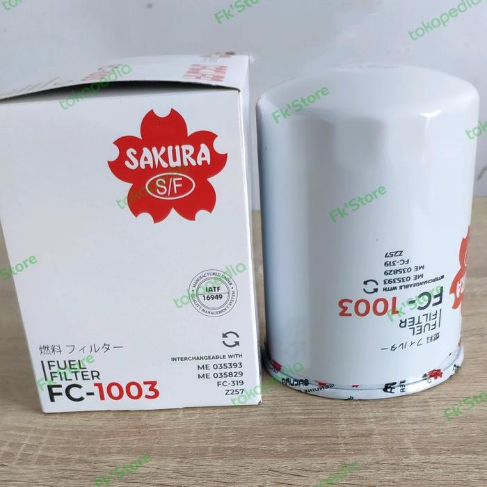 FUEL FILTER FC1003 SAKURA ME035393 / FILTER SOLAR ATAS SAKURA FC 1003