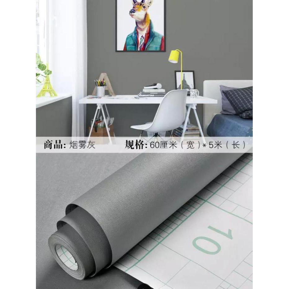 MNTB" WALLPAPER DINDING MOTIF POLOS ABU TUA