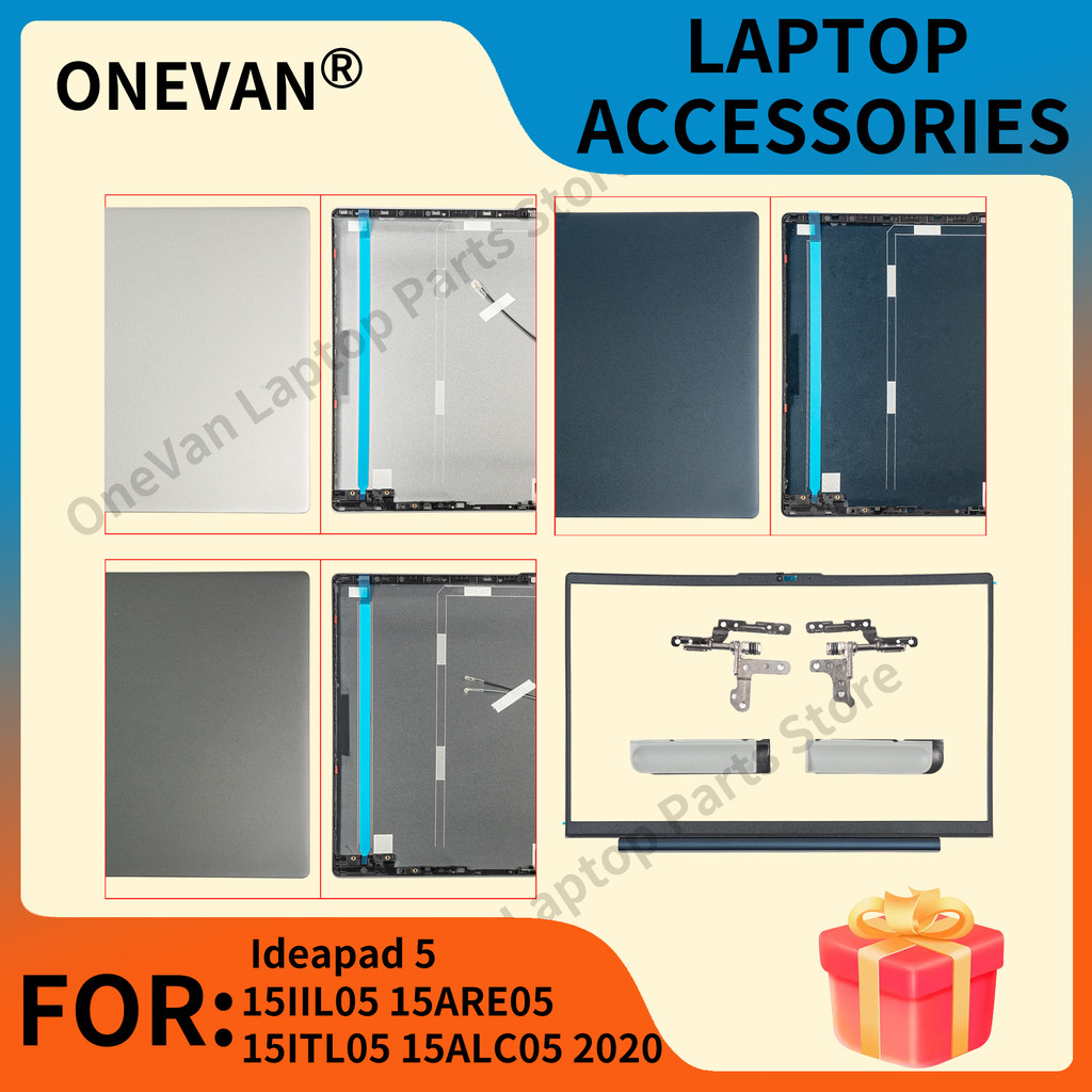 Housing Case For Ideapad 5 15IIL05 15ARE05 15ITL05 15ALC05 2020 GS557 Laptop LCD Back Cover Front