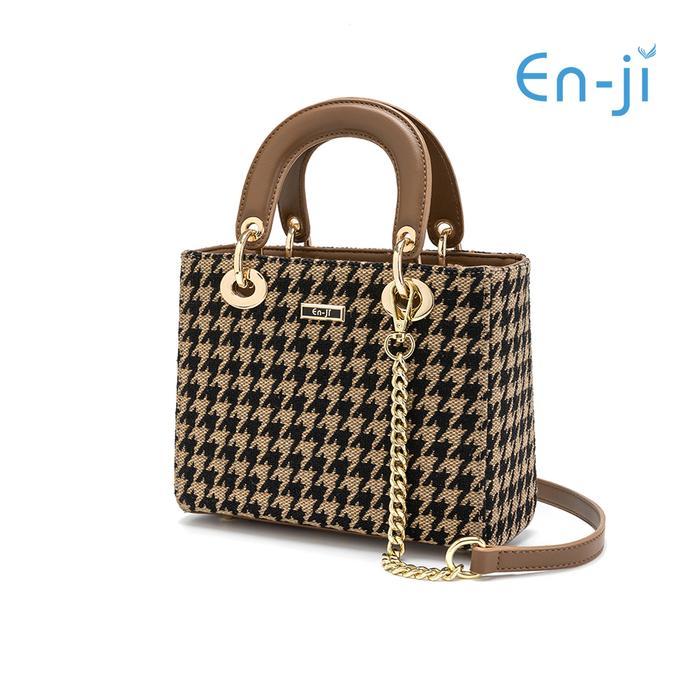 ASLI Enji Tas Wanita Haejin Korean Style Handbag - Khaki READY STOCK