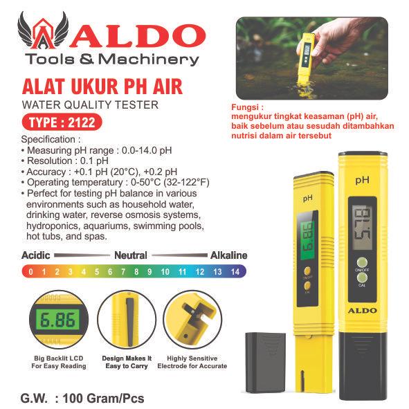Alat Ukur Ph Air 2122 / Water Quality Tester / Ph Meter / Alat Pengukur Ph Asam Air / Alat Ukur