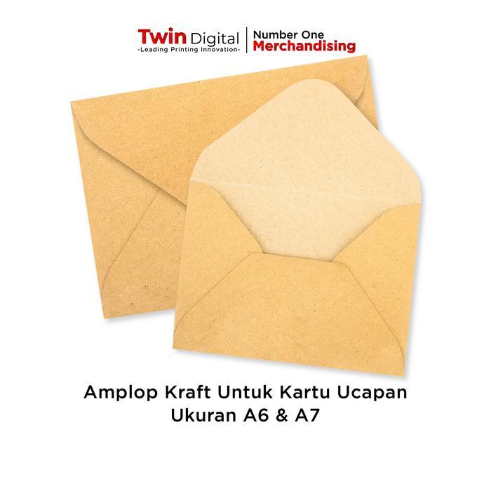 Amplop Coklat Kertas Kraft