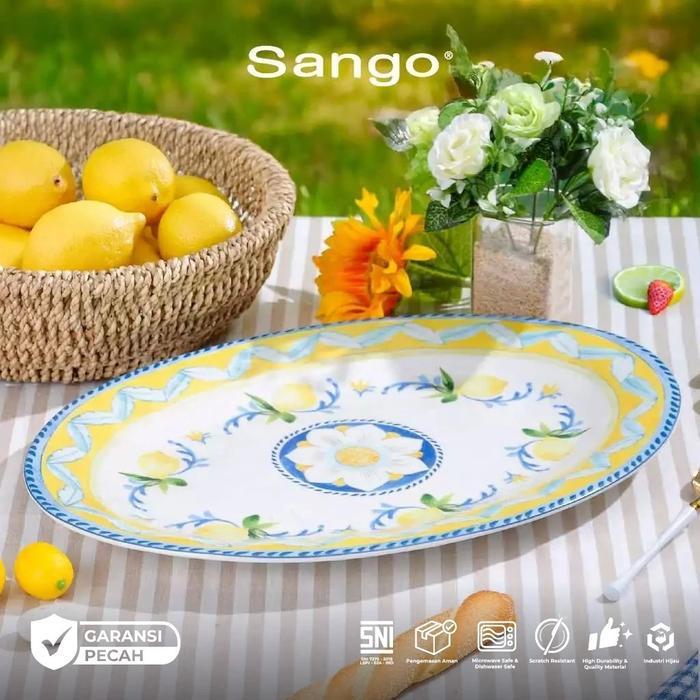SANGO Piring Oval Lemona (Isi 1)