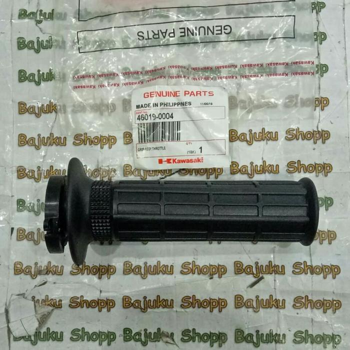 Handgrip Handfat Hand Grip Kanan Gas W175 W 175 Original Kawasaki