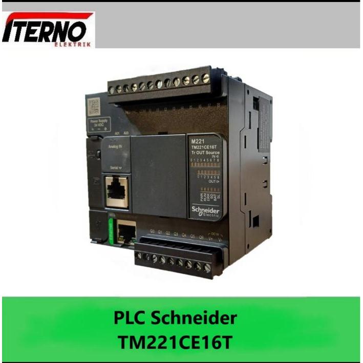 Plc Schneider Tm221Ce16T M221
