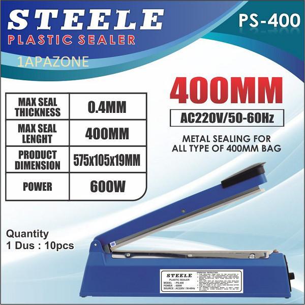 ASLI Alat Pres Plastik 40 cm I Mesin Impulse Sealer Las Kemasan Snack 400 Ready stock