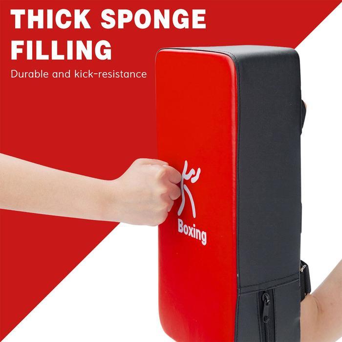 Sepasang 2 Karate Taekwondo Boxing Kick Punch Pad Shield Premium Alat Samsak Tinju dari Kulit