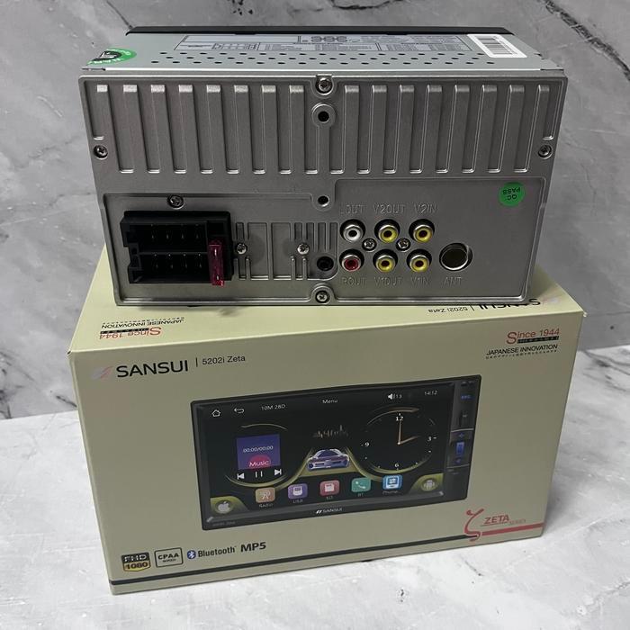 Headunit Sansui Double Din Deckless 7Inch Tv Mobil Carplay Mp5 Terjamin