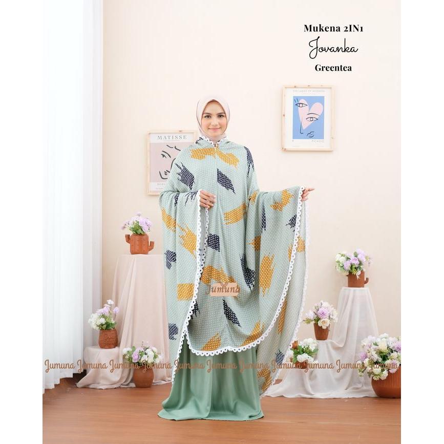 GEEMBE.ID - Mukena Travelling 2in1 Jovanka