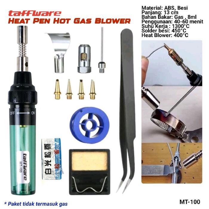 Terlaris Solder Uap Gas Butane Hot Air Gun Blower Reparasi Timah IC PCB Hp laptop Elektrik Listrik