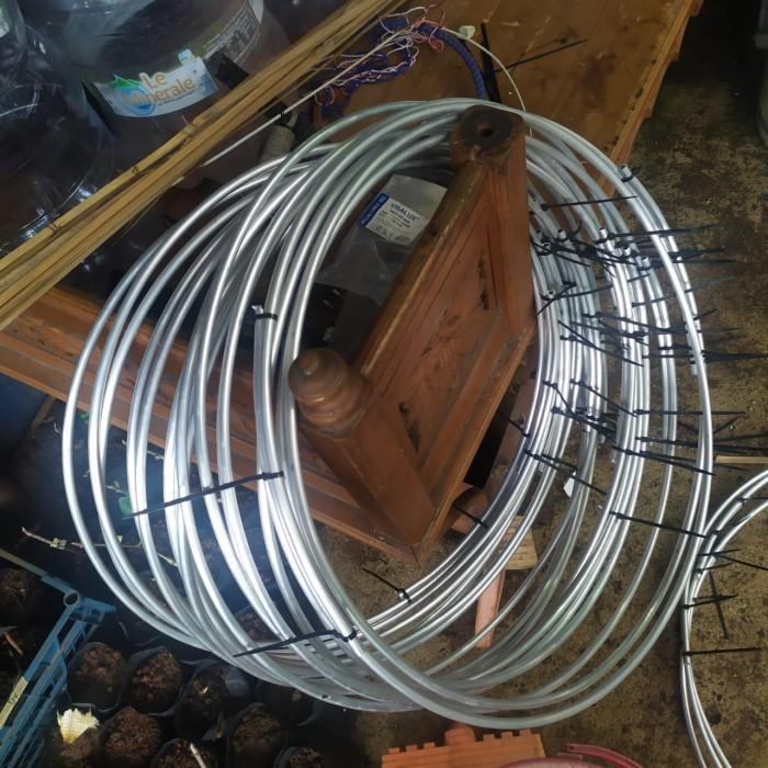 TIANG RAMBATAN TANAMAN ANGGUR TABULAMPOT ALUMUNIUM 150CM (4 TIANG) SET