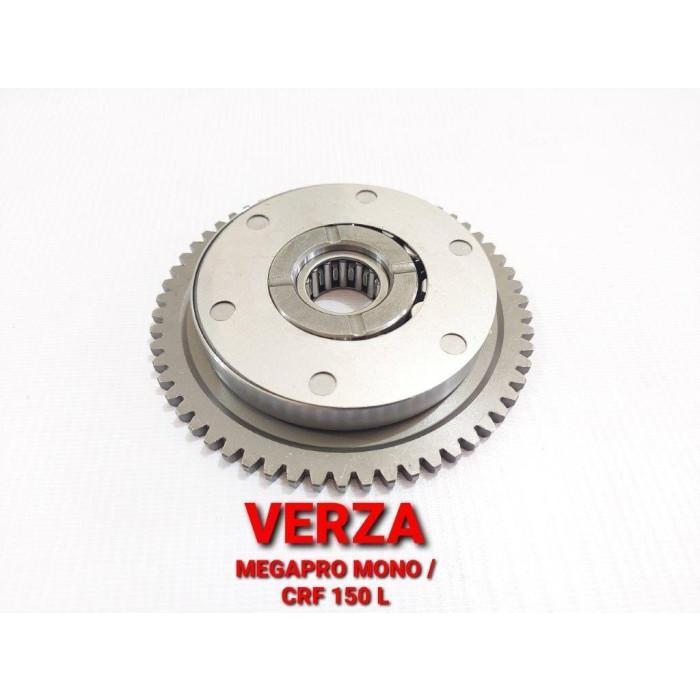 One Way Pelor Stater Megapro Mono Verza Crf Komplit Gigi Stater