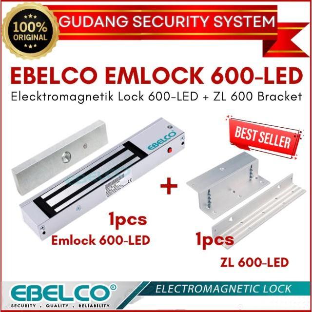 Ebelco Em Lock 600 + ZL 600 Magnetic Lock Terlaris 