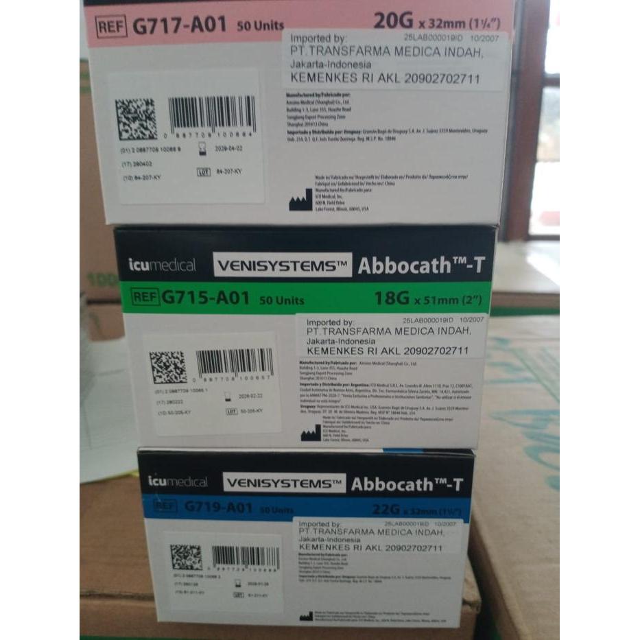 Ready Abbocath No. 14;16;18;20;22;24