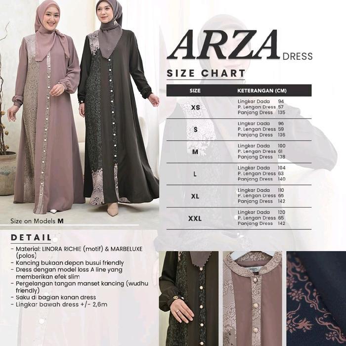 ARZA GAMIS CANTIK BY GREENISM