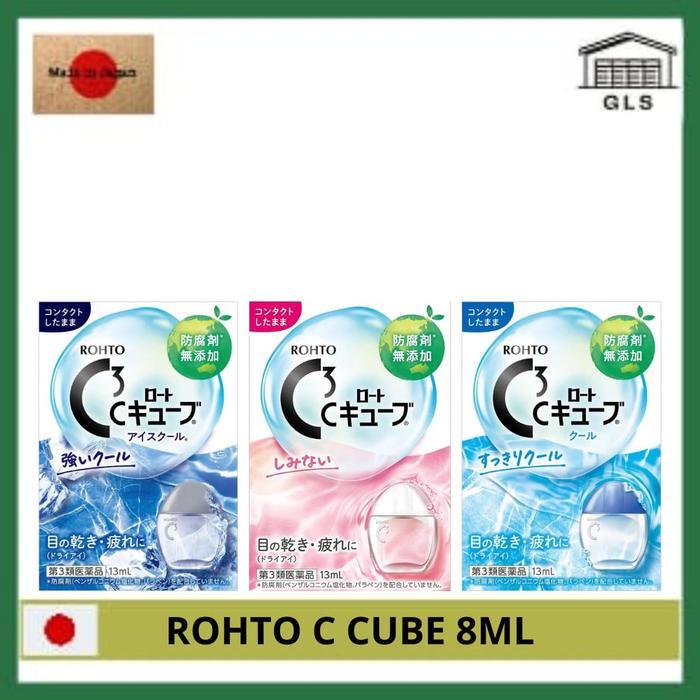 Rohto C Cube Contact Eye Drops Original Japan
