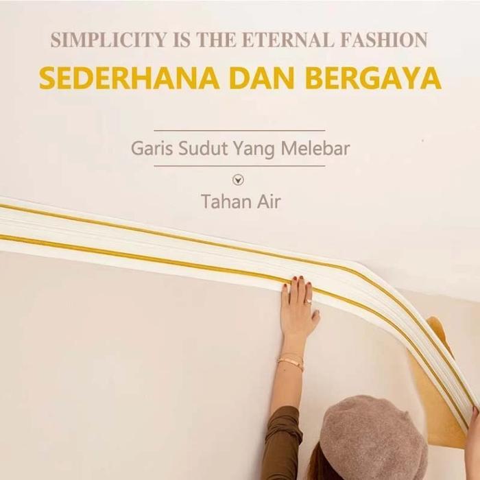 "New" List Wallfoam 3D / List Border Wallpaper foam / Pembatas wallfoam Dinding 3D