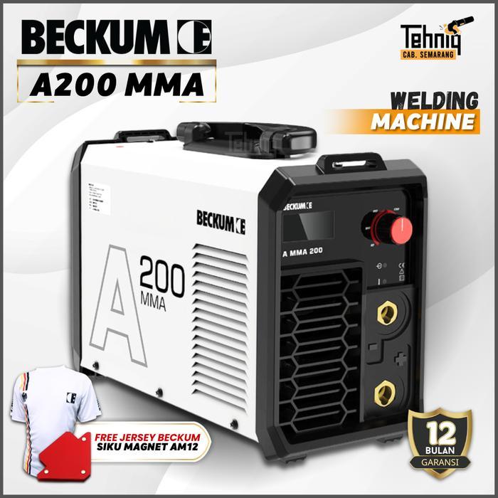 MESIN LAS LISTRIK BECKUM A MMA 200 INVERTER WELDING / MESIN LAS BECKUM
