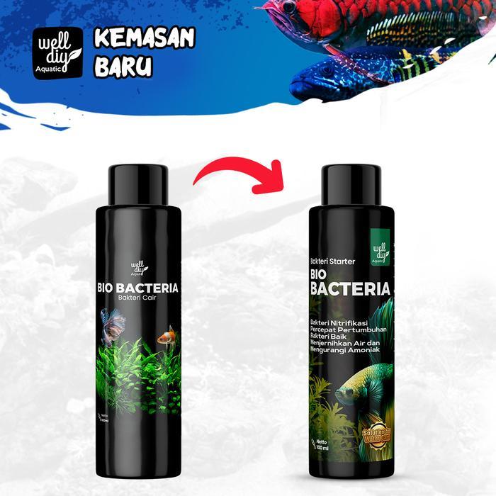 Bakteri Cair Bakteri Starter Aquascape Kolam welldiy - 100ml bakteri starter aquascape Bakteri