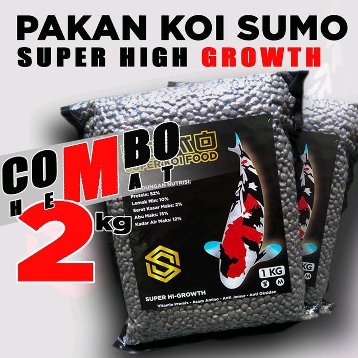 Pakan Koi Sumo High Growth / 2kg / M