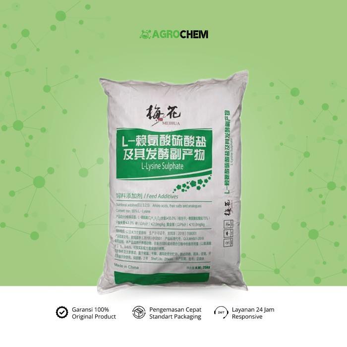 L-LYSINE Sulfate 1kg Grosir Amino Protein Nutrisi Pakan Hewan Ternak Sapi & Ayam