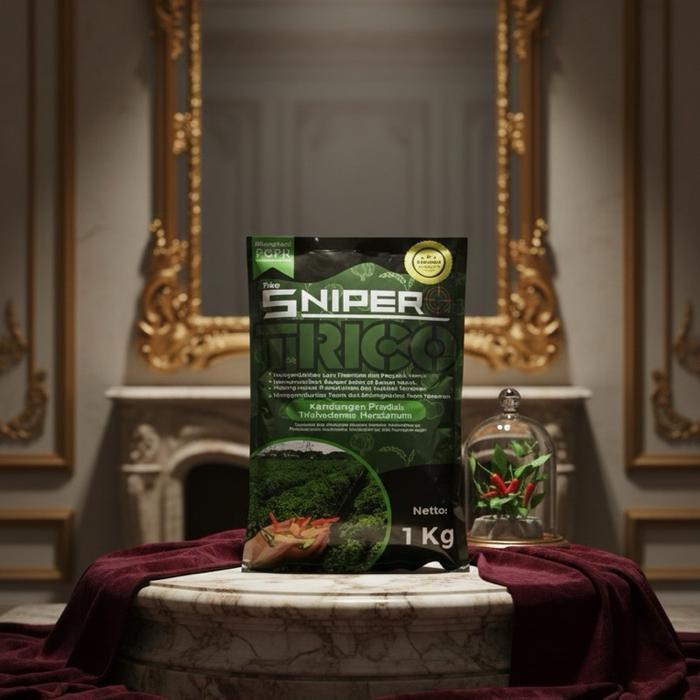 Tricosniper 1kg Trichoderma Harzianum + PGPR (Pengendali Jamur Fusarium dan Antraknosa)