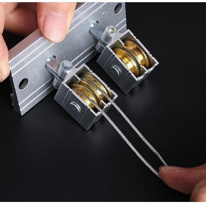 4Pcs Kerekan Jemuran Katrol /Katrol Mini Kerekan Premium Set Pulley Roda Kerekan /Katrol Kerekan