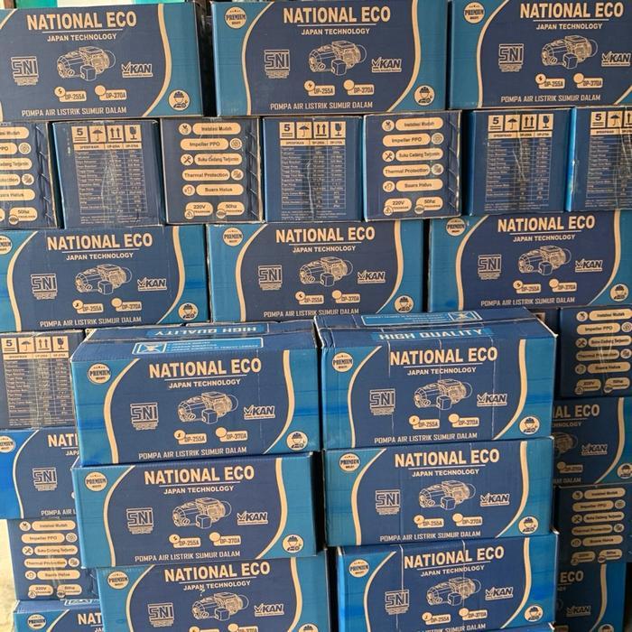 Pompa Air Jet Pump National Eco Dp 255 Pompa Sumur Dalam Italy Sni