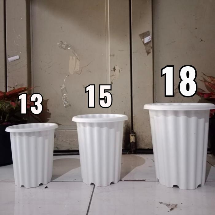 "New" pot tinggi model yogap, pot Swiss warna, pot bunga tinggi, aglonema