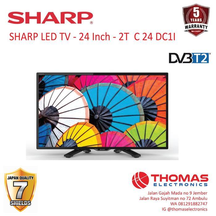 LED TV SHARP 24 Inch 2T C 24 DC1I USB HDMI DIGITAL TV SHARP LED TV 24