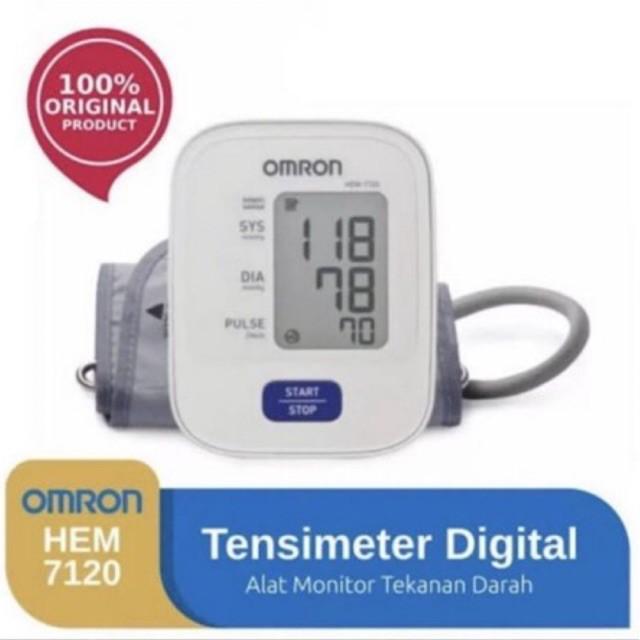 New - Omron Tensimeter Digital Hem 7120 - Omron Alat Pengukur Tensi Darah