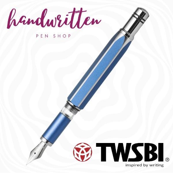Twsbi Precision Fountain Pen - Gemini Blue