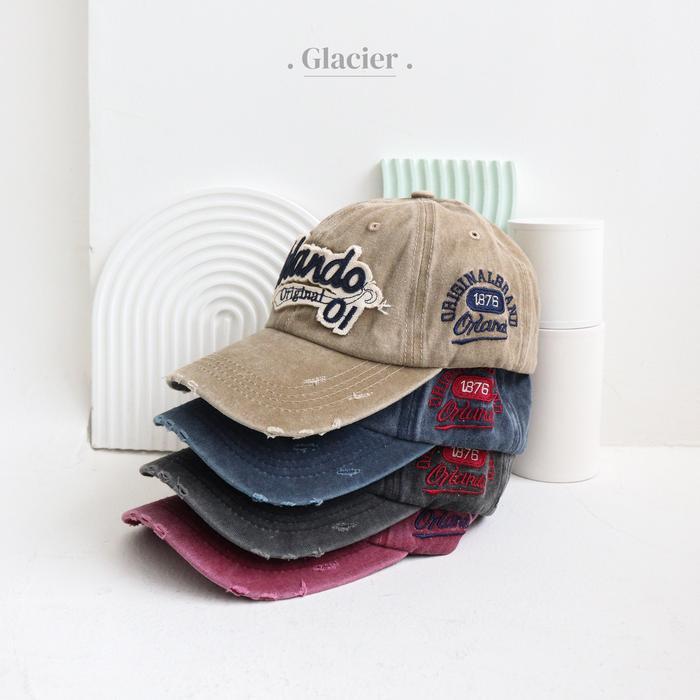 Orlando Topi Dewasa Baseball Unisex Cap Bordir