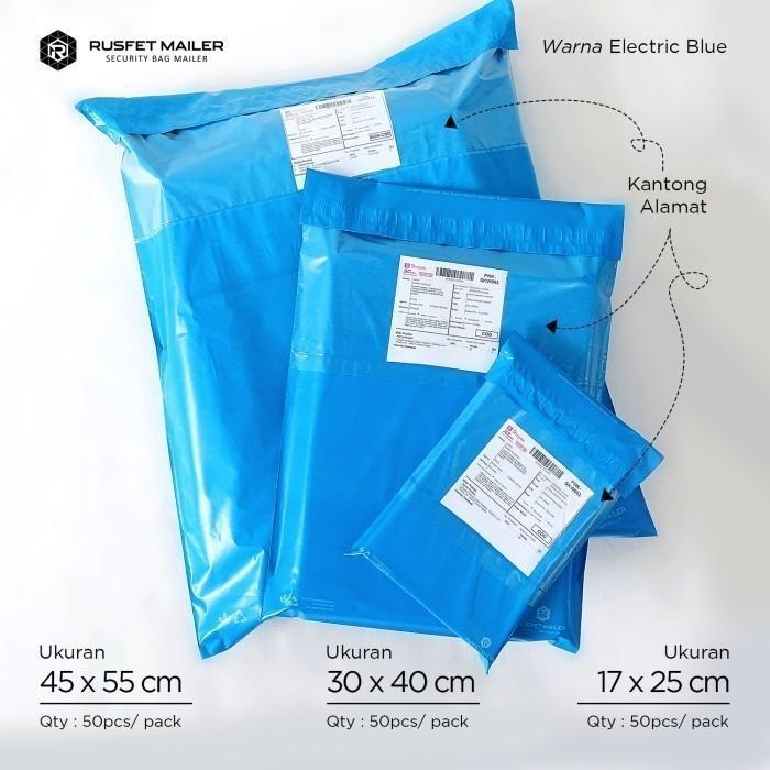 AMPLOP PLASTIK POLYMAILER OUTERPOCKET NON MOTIF - RUSFET
