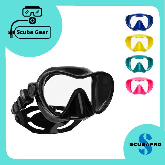 SCUBAPRO Mask Trinidad - Masker Selam Scuba Diving Freediving